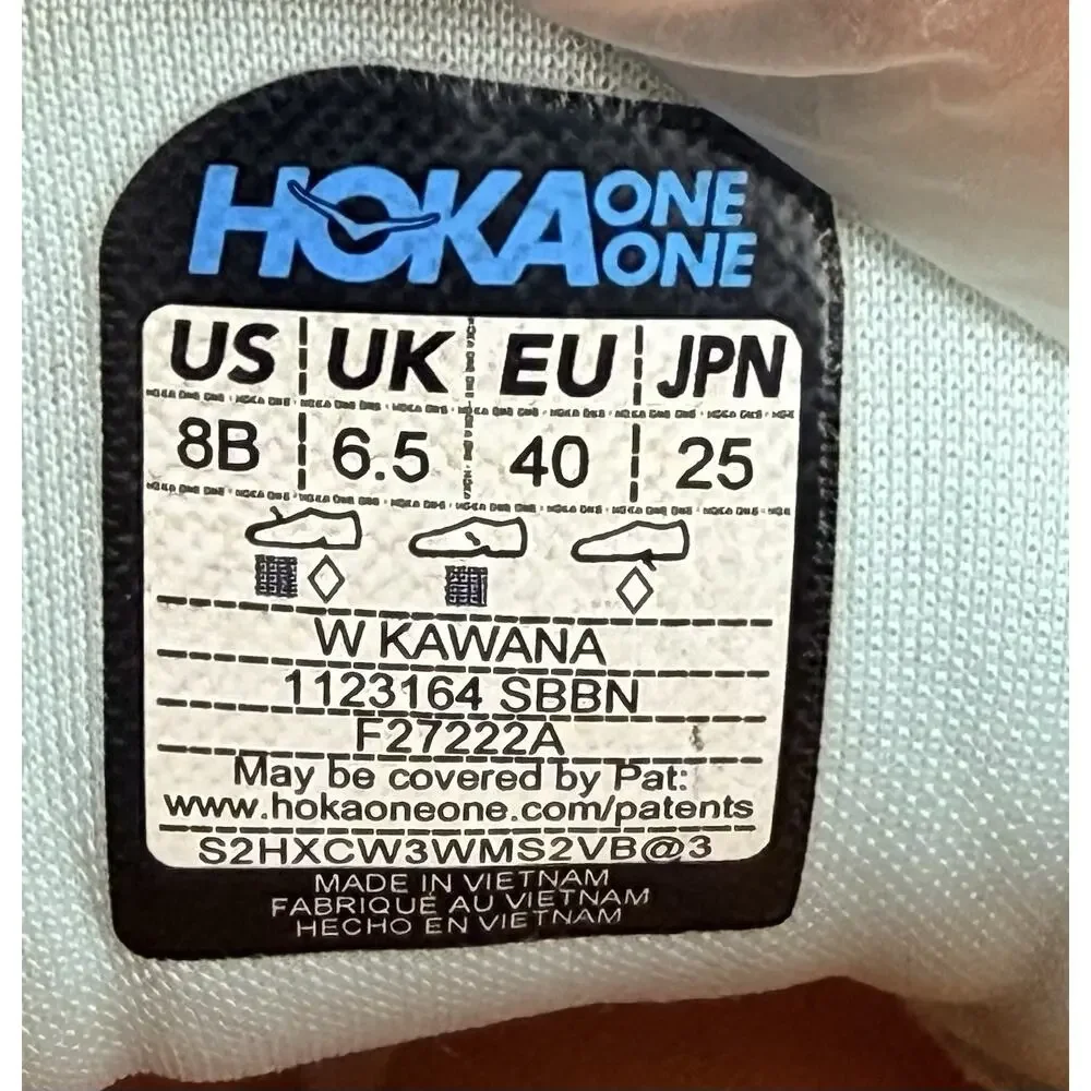 Hoka One One Kawana Women’s 8B Running Shoes Shortbread/Bluing